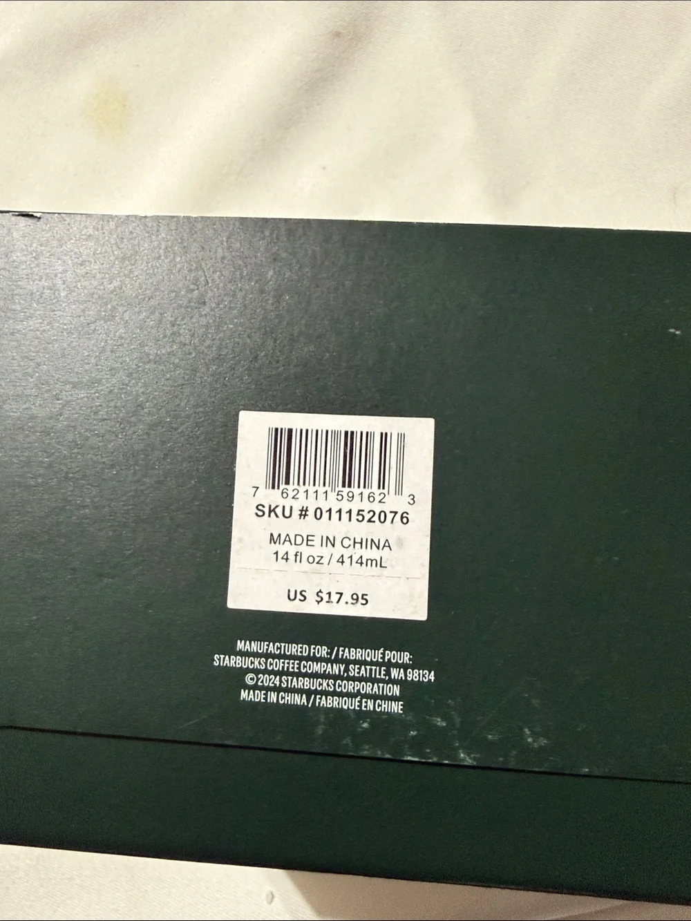 Starbucks California Discovery Series 14 oz Mug 2024 w/ Original Box